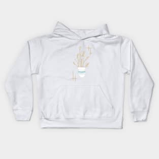 Bunny Grass Kids Hoodie